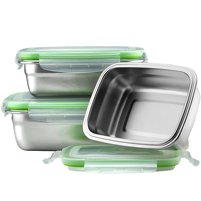 Promotion! 304 Stainless Steel Lunch Box Eco-Friendly Portable Food Storage Container Refrigerator Multipurpose Leakproof Crispe
Promotion! 304 Stainless Steel Lunch Box Eco-Friendly Portable Food Storage Container Refrigerator Multipurpose Leakproof Crispe