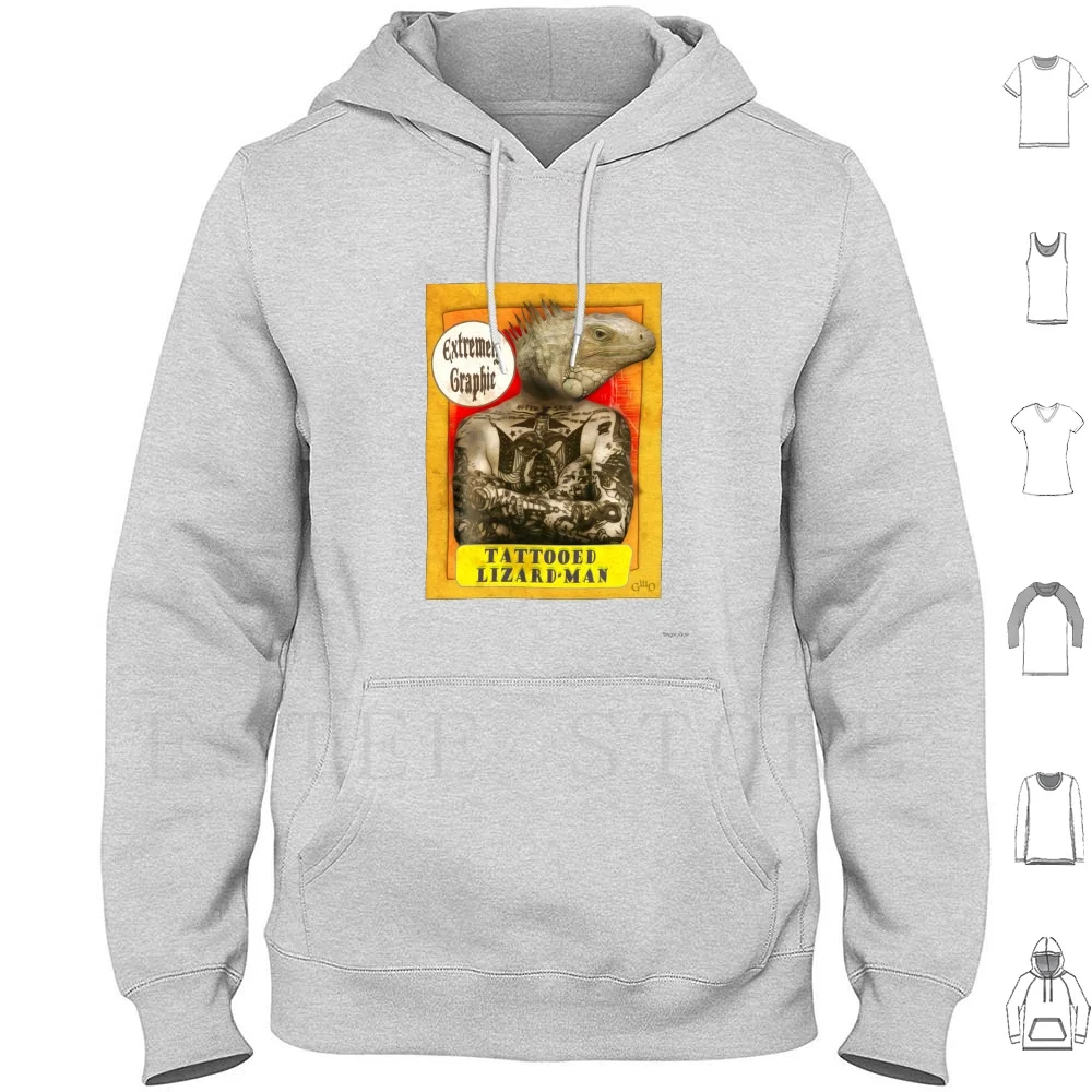 Tattooed Lizard Man Carnival Banner Hoodies Tattoo Lizard Man Carnival Banner Carnival Retro Circus Freaks Vintage
Tattooed Lizard Man Carnival Banner Hoodies Tattoo Lizard Man Carnival Banner Carnival Retro Circus Freaks Vintage