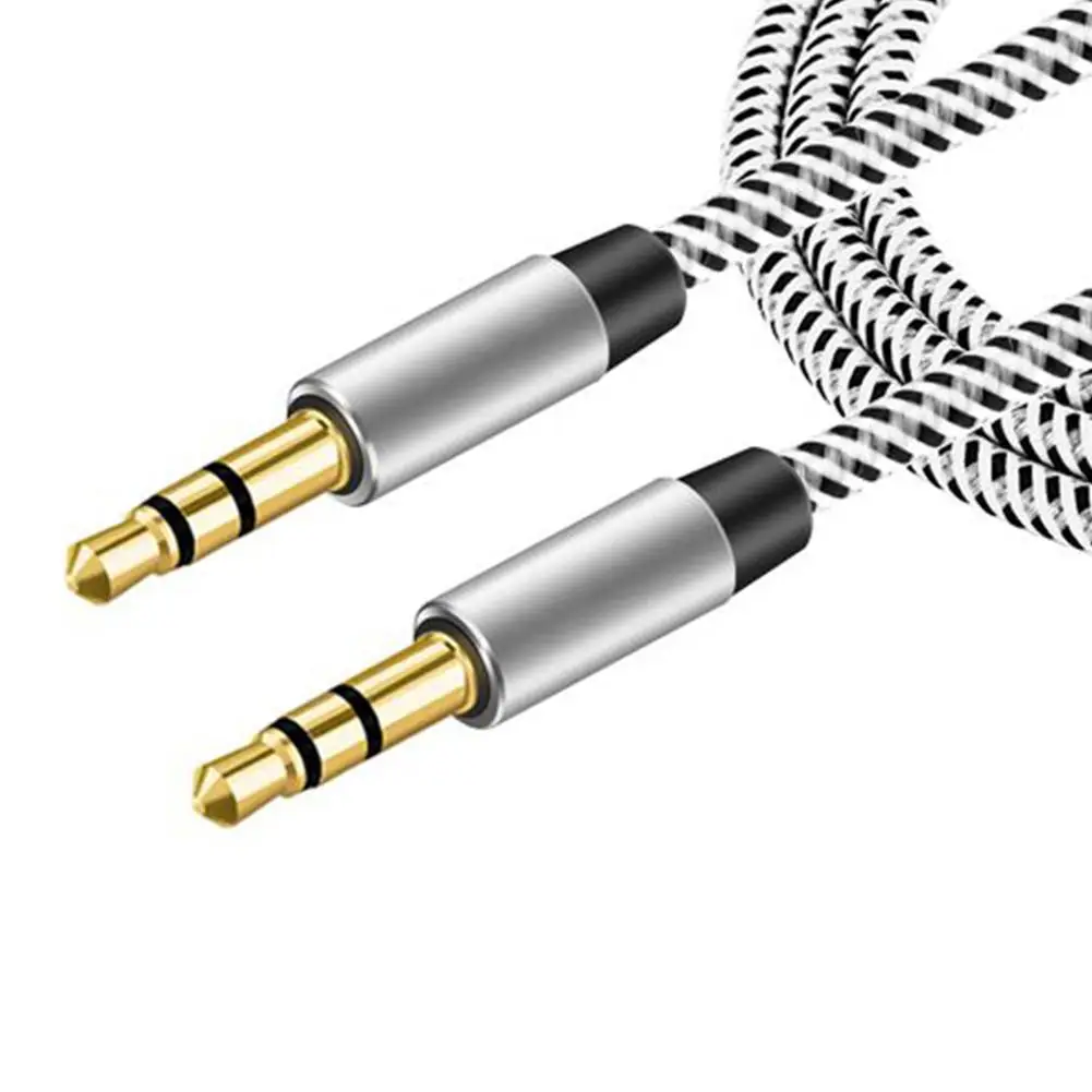 USb cable Audio Video cables Braided Wire Male to Male 3.5mm Audio Cable AUX Line for Car Speaker Cell Phone
USb cable Audio Video cables Braided Wire Male to Male 3.5mm Audio Cable AUX Line for Car Speaker Cell Phone