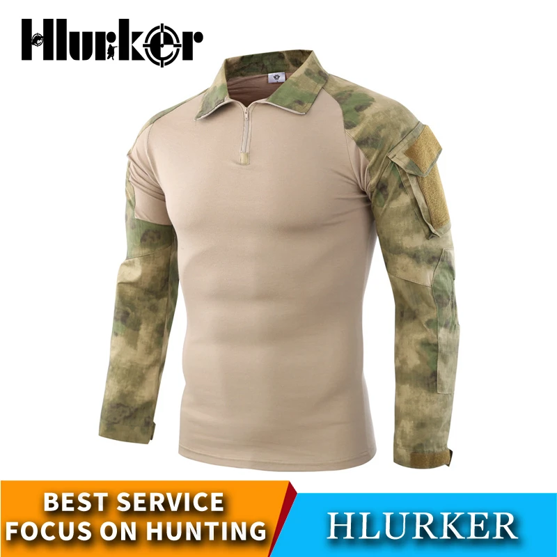 Hlurker тактический армейский Камуфляжный охотничий базовый костюм одежда боевые