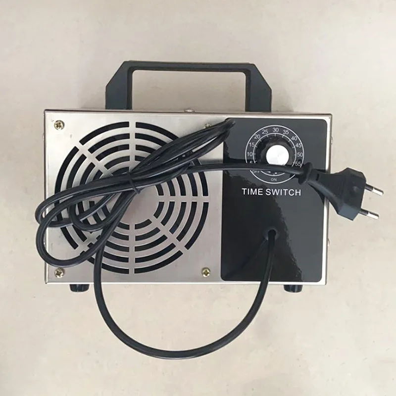 24g Ozone Generator Ozonator Machine Air Purifier Timer Control 220V EU plug Disinfection equipment Addition to Formaldehyde
24g Ozone Generator Ozonator Machine Air Purifier Timer Control 220V EU plug Disinfection equipment Addition to Formaldehyde