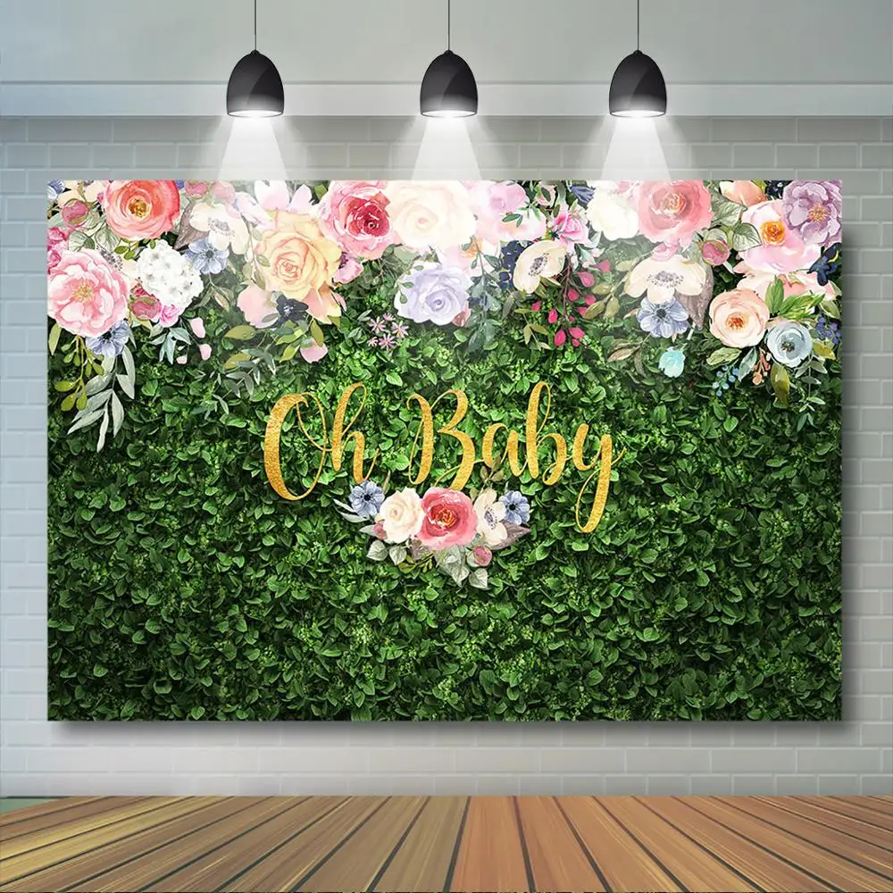Oh Baby Themed Floral Green Leaves Backdrop Baby Shower Party Decoration Supplies Natural Green Lawn Photo Studio Props
Oh Baby Themed Floral Green Leaves Backdrop Baby Shower Party Decoration Supplies Natural Green Lawn Photo Studio Props