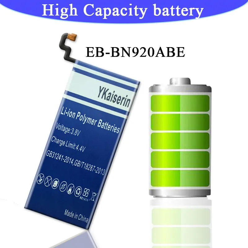 EB-BN920ABE батарея для Samsung GALAXY Note 5 N9200 N920t N920c Note5 SM-N9208 EB-BN920ABA телефон 4600 мАч +
