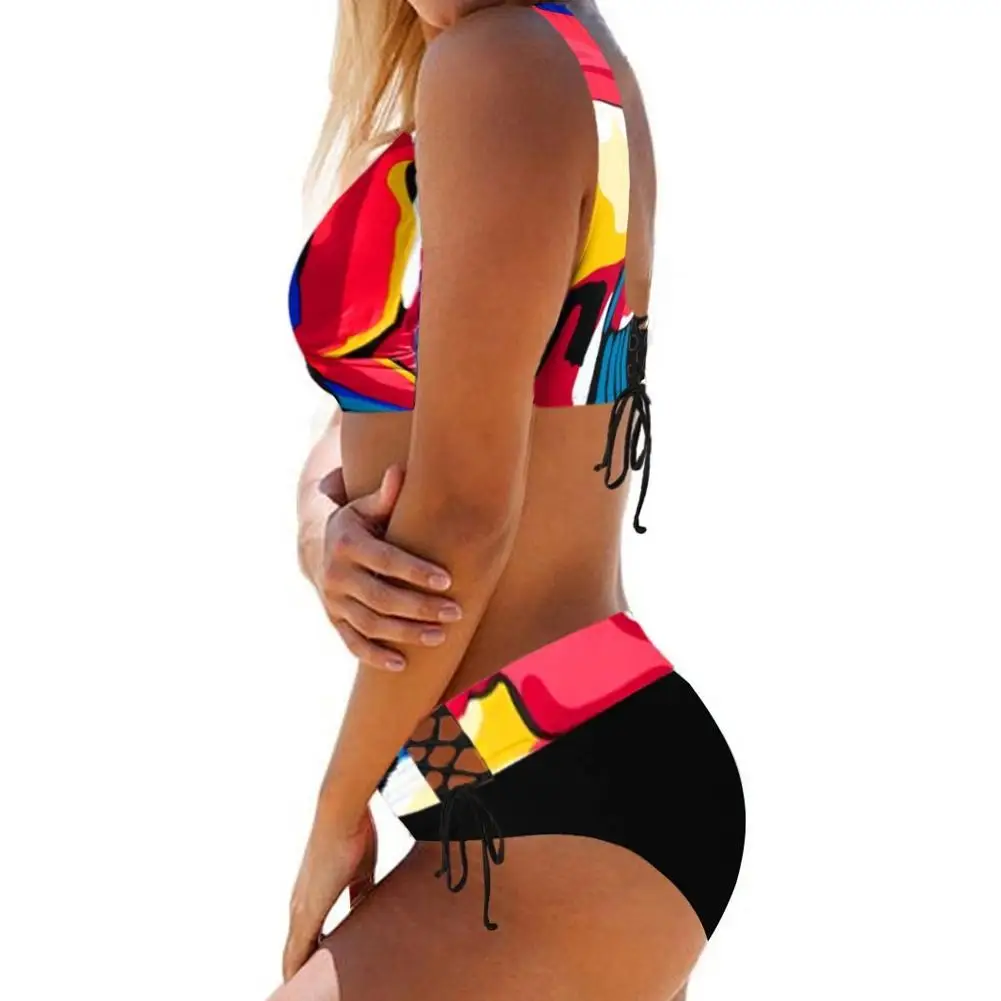 2021 Sexy Print Swimwear Women Bikini Set Floral Tube Swimsuit Female Brazilian biquini Bathing Suit Beach Wear Swimming bather
2021 Sexy Print Swimwear Women Bikini Set Floral Tube Swimsuit Female Brazilian biquini Bathing Suit Beach Wear Swimming bather