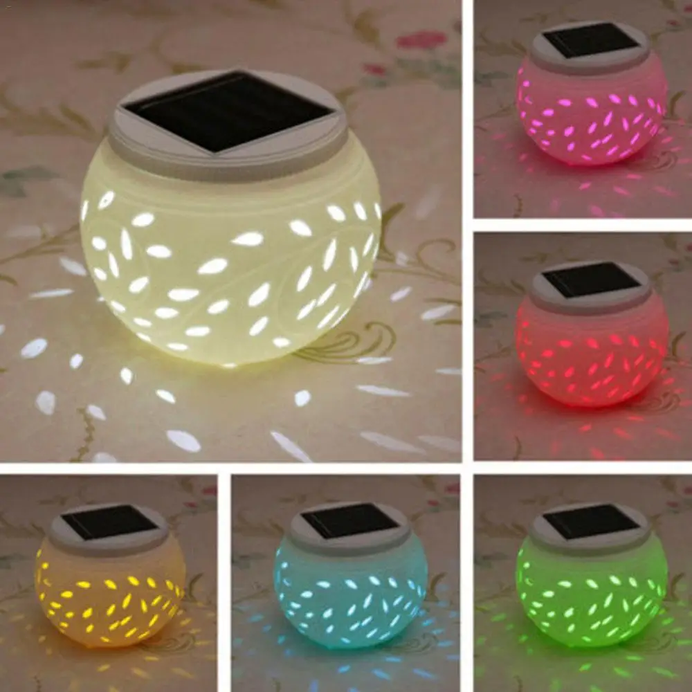 Outdoor Colorful Solar Light Garden Lawn Yard Decorative Night Light Hollow Ceramic LED Solar Light Waterproof Hollow Table Lamp
Outdoor Colorful Solar Light Garden Lawn Yard Decorative Night Light Hollow Ceramic LED Solar Light Waterproof Hollow Table Lamp