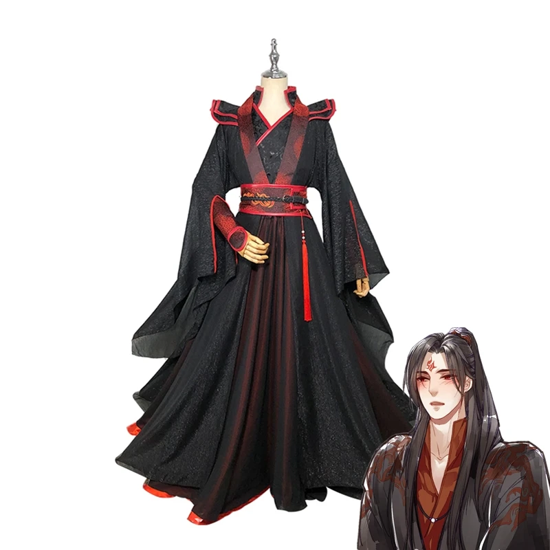 Anime Villain Self-Rescue System Luo Binghe Cosplay Costume MO DAO ZU SHI Cosplay Men Women Halloween Chinese Ancient Costumes
Anime Villain Self-Rescue System Luo Binghe Cosplay Costume MO DAO ZU SHI Cosplay Men Women Halloween Chinese Ancient Costumes
