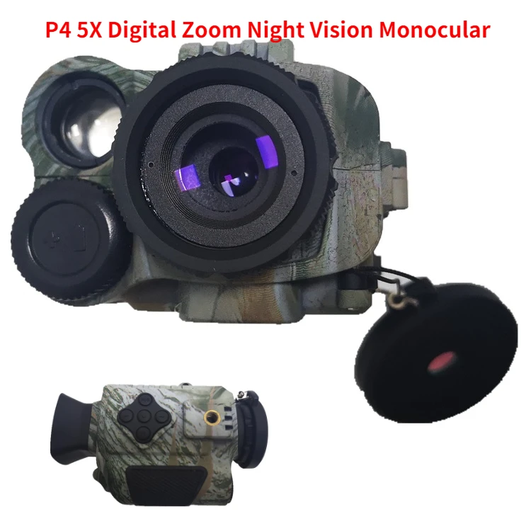 P4 5X Digital Zoom Night Vision Monocular Goggle Hunting Telescope 200M Infrared Camera Photo DVR For Hunting night vision
P4 5X Digital Zoom Night Vision Monocular Goggle Hunting Telescope 200M Infrared Camera Photo DVR For Hunting night vision