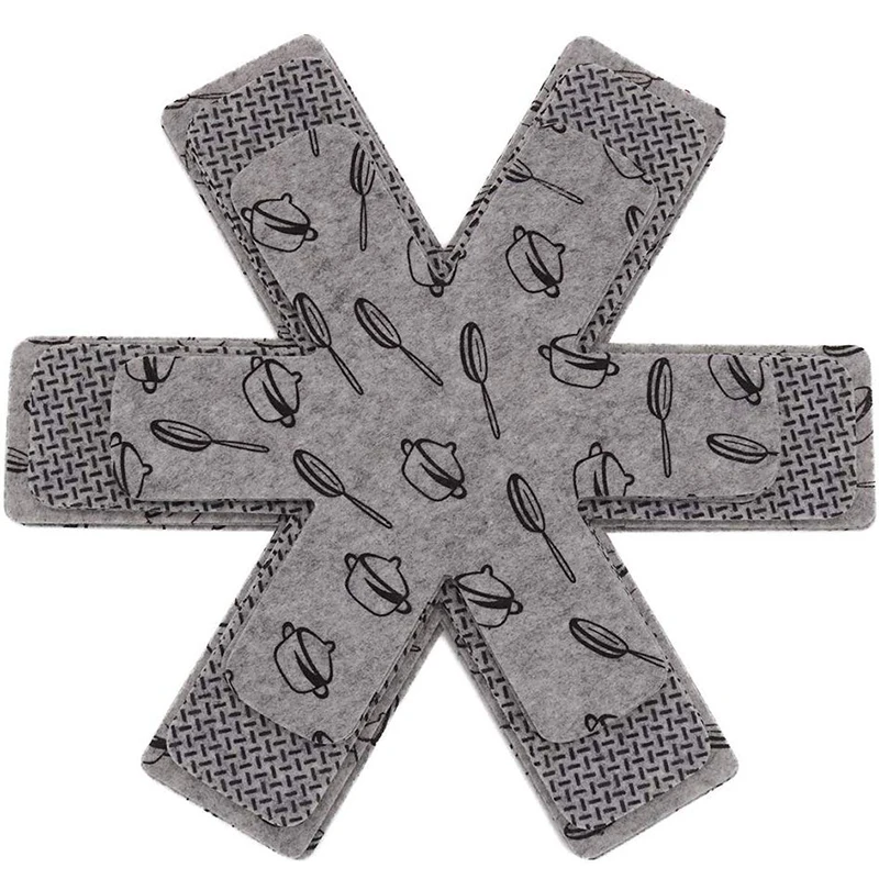 3pcs Non-woven Divider Pads Pot and Pan Protectors Keep Kitchenware of Scratches Marring Stacking Nesting Cookware Tool
3pcs Non-woven Divider Pads Pot and Pan Protectors Keep Kitchenware of Scratches Marring Stacking Nesting Cookware Tool