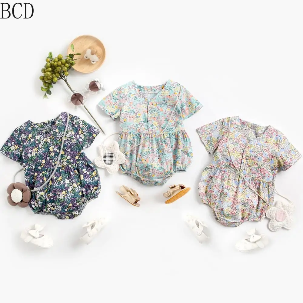 Baby Girls Cotton Rompers Summer Baby Clothes Princess Floral Short-Sleeve Babies Clothing Pajama Romper Baby Girl Baby Clothes
Baby Girls Cotton Rompers Summer Baby Clothes Princess Floral Short-Sleeve Babies Clothing Pajama Romper Baby Girl Baby Clothes