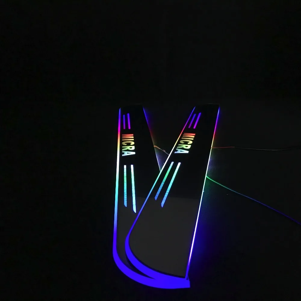 Express delivery led door sill plate strip welcome light threshold guard protectors for nissan micra
Express delivery led door sill plate strip welcome light threshold guard protectors for nissan micra