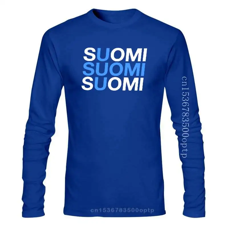 Новинка, Мужская футболка из 100% хлопка с круглым вырезом и индивидуальным принтом, финская женская футболка 
Новинка, Мужская футболка из 100% хлопка с круглым вырезом и индивидуальным принтом, финская женская футболка