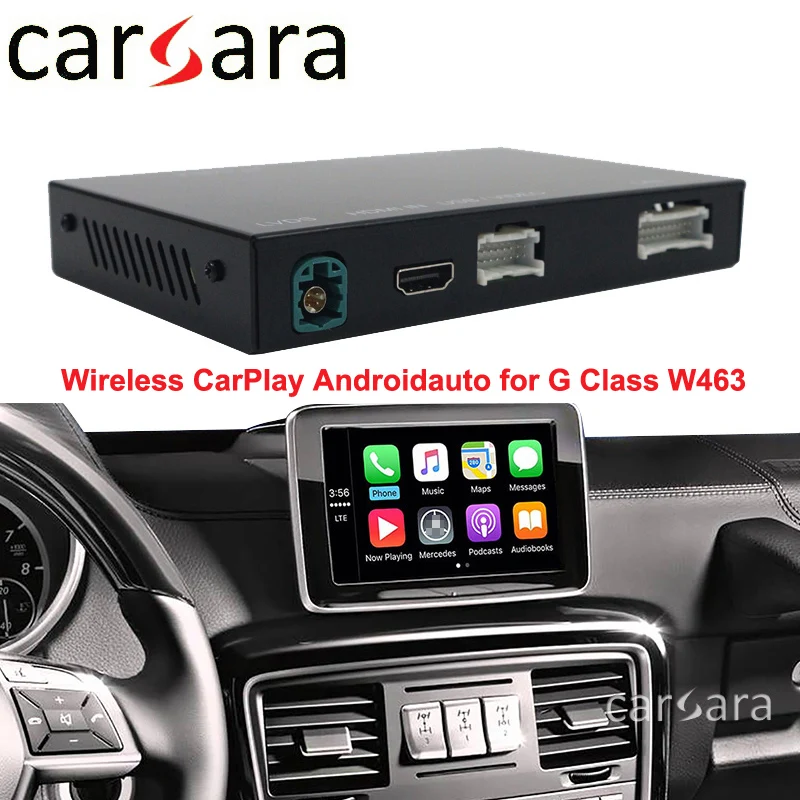 G Class Wireless CarPlay Video Interface BOX for Merce des W463 Androidauto Decoder Support Smart Multimedia Screen Android Auto 
G Class Wireless CarPlay Video Interface BOX for Merce des W463 Androidauto Decoder Support Smart Multimedia Screen Android Auto