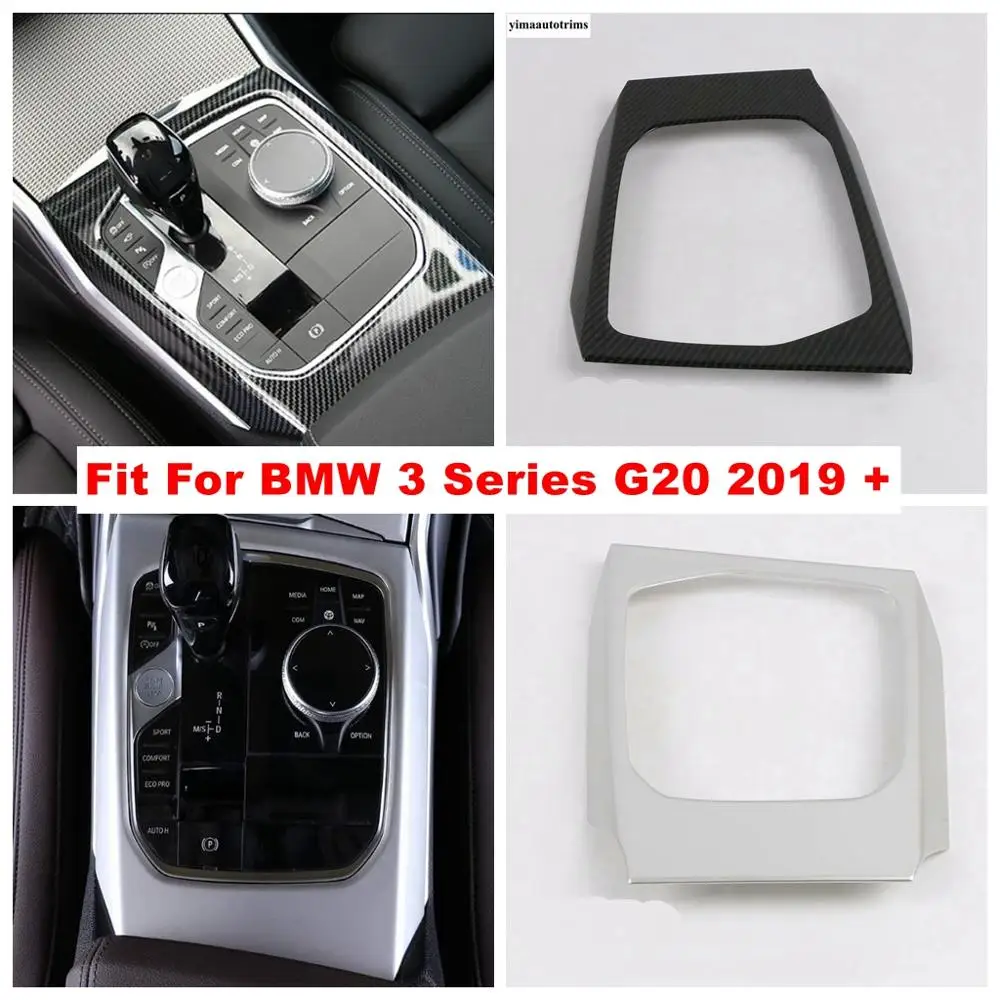 Center Control Stalls Gear Shift Frame Decoration Cover Trim Fit For BMW 3 Series G20 2019 - 2022 ABS Matte / Carbon Fiber Look
Center Control Stalls Gear Shift Frame Decoration Cover Trim Fit For BMW 3 Series G20 2019 - 2022 ABS Matte / Carbon Fiber Look