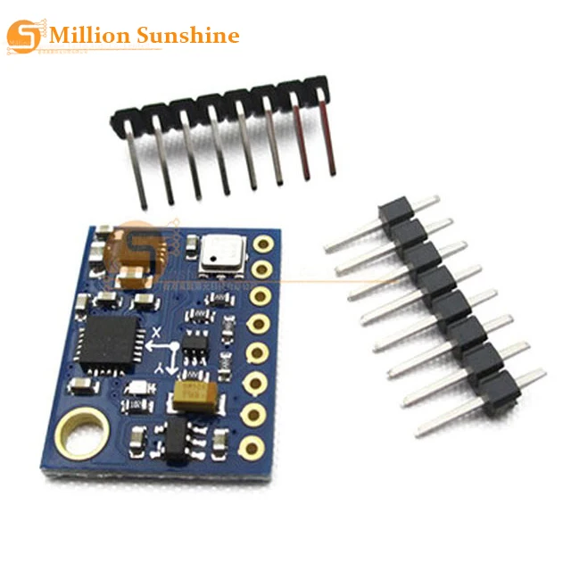 

Free shipping High Accurancy! 1Set GY-87 MPU6050 HMC5883L BMP180 10DOF Sensor Board Module GY87 For Arduino 5V Power