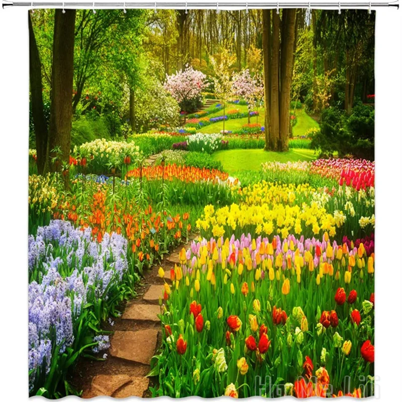 Fantasy Garden Shower Curtain By Ho Me Lili Colorful Flowers Green Trees Meadow Natural Landscape Bathroom Decor With Hooks
Fantasy Garden Shower Curtain By Ho Me Lili Colorful Flowers Green Trees Meadow Natural Landscape Bathroom Decor With Hooks