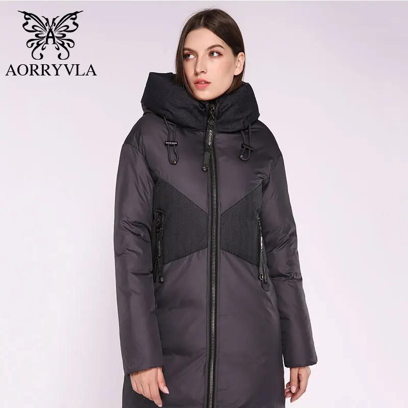 Куртка AORRYVLA женская с капюшоном, модный длинный пуховик, теплая верхняя одежда, повседневная одежда, зима 2020
Куртка AORRYVLA женская с капюшоном, модный длинный пуховик, теплая верхняя одежда, повседневная одежда, зима 2020