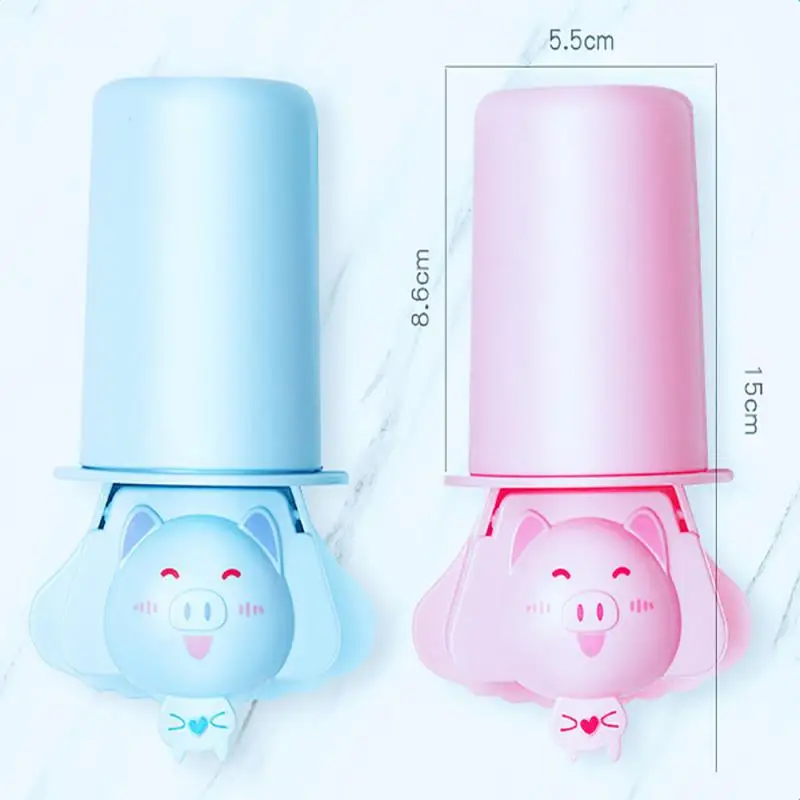 Cute Wall Mount Kids Automatic Toothpaste Dispenser Toothpaste Squeezer Toothbrush Holder For Children Bathroom Accessories Set
Cute Wall Mount Kids Automatic Toothpaste Dispenser Toothpaste Squeezer Toothbrush Holder For Children Bathroom Accessories Set
