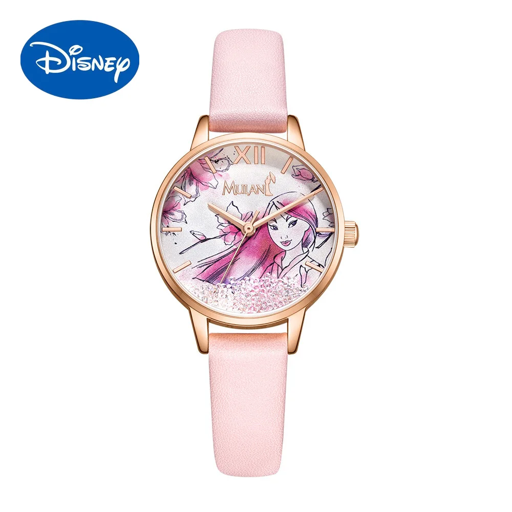 Authentic Disney student watch female flow diamond watch Disney Chinese style waterproof quartz watch freehand female watch 299
Authentic Disney student watch female flow diamond watch Disney Chinese style waterproof quartz watch freehand female watch 299