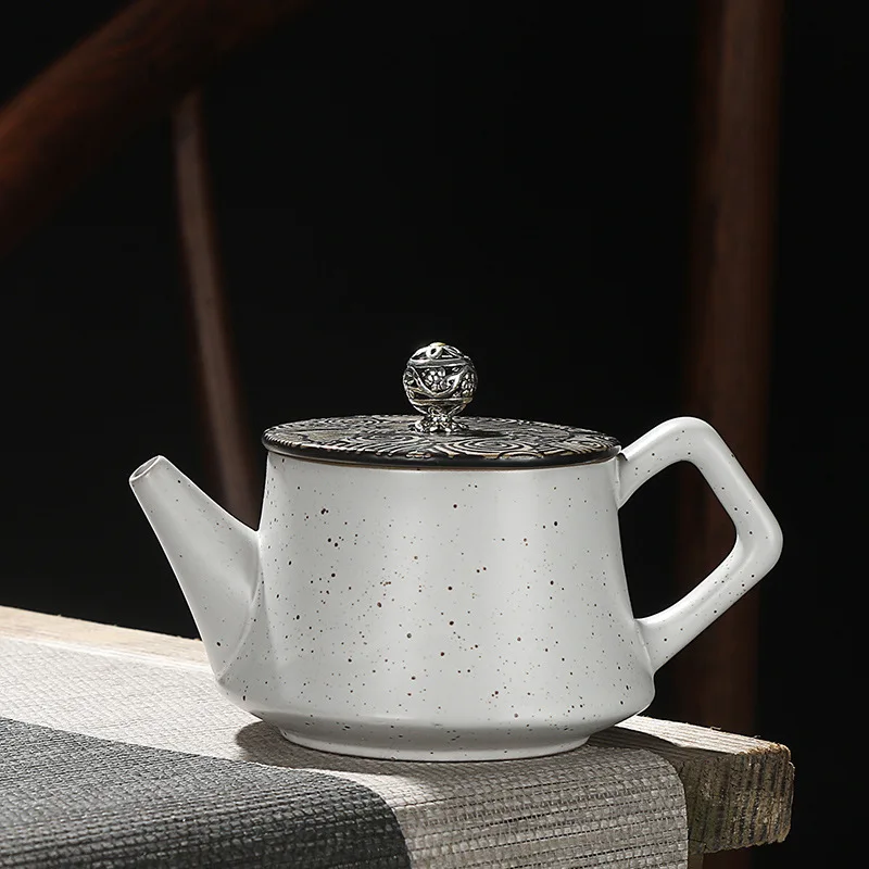 White Creative Teapot Kettle Kitchen Afternoon Tea Jasmine Puer Tea Infuser Da Hong Pao Teapots Chaleira Tea Infuser BD50TP
White Creative Teapot Kettle Kitchen Afternoon Tea Jasmine Puer Tea Infuser Da Hong Pao Teapots Chaleira Tea Infuser BD50TP