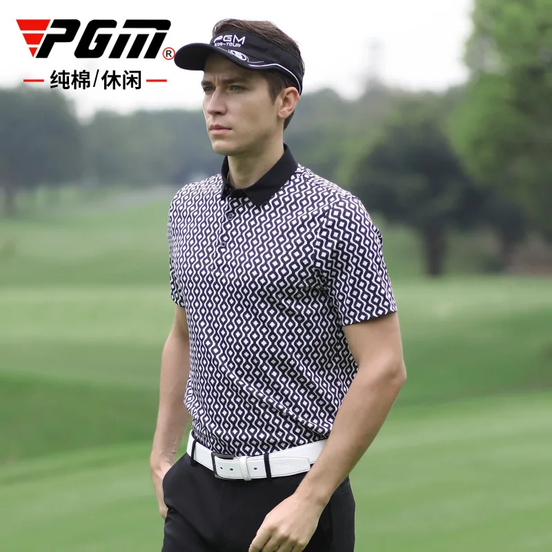 PGM Summer New Men's Fashion Casual Cotton Short Sleeve lapel Collar Printed Golf Shirt breathable Quick Dry golf T-shirt tops
PGM Summer New Men's Fashion Casual Cotton Short Sleeve lapel Collar Printed Golf Shirt breathable Quick Dry golf T-shirt tops