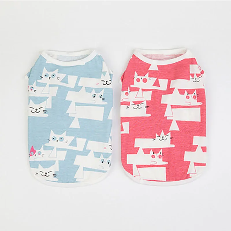 Dogs Cat Vests Clothes For Small Breeds Sleeveless Cartoon Print Puppy Summer Clothing Suitable French Medium Bulldog Chihuahua
Dogs Cat Vests Clothes For Small Breeds Sleeveless Cartoon Print Puppy Summer Clothing Suitable French Medium Bulldog Chihuahua