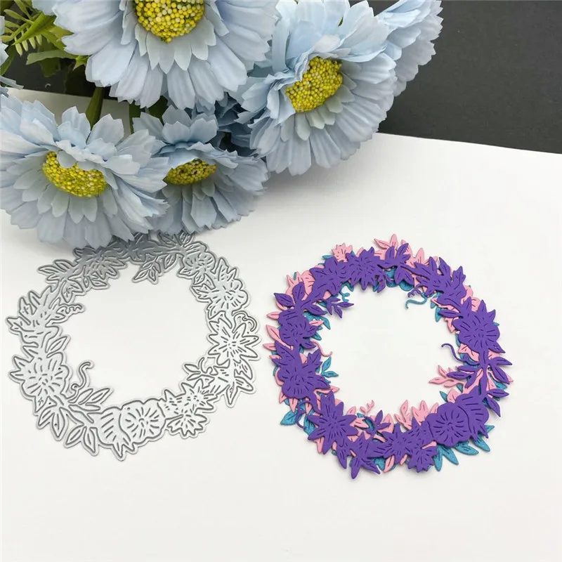 Reunion Flowers Wreath Metal Cutting Dies Custom Embossing Mold DIY Scrapbooking Album Paper Craft Card Blade Punch Stencils New
Reunion Flowers Wreath Metal Cutting Dies Custom Embossing Mold DIY Scrapbooking Album Paper Craft Card Blade Punch Stencils New