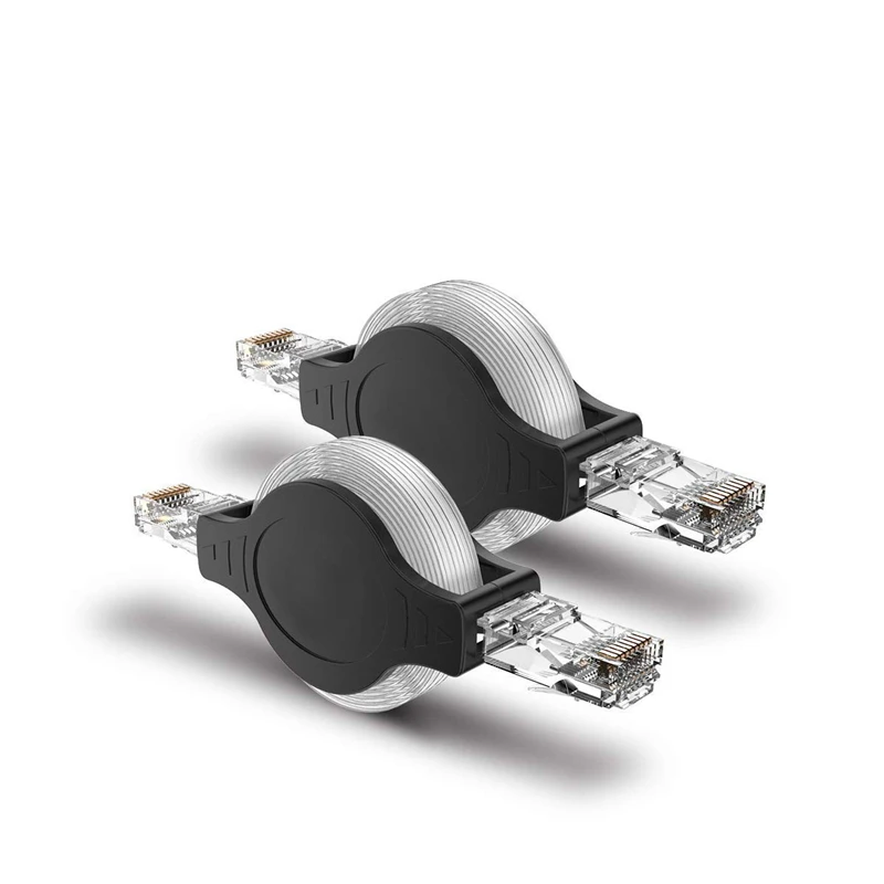 1.5m Retractable Network Cable RJ45 Internet Ethernet Network LAN Modem Router Wire Flat Ethernet Cables Male to Male Connectors
1.5m Retractable Network Cable RJ45 Internet Ethernet Network LAN Modem Router Wire Flat Ethernet Cables Male to Male Connectors