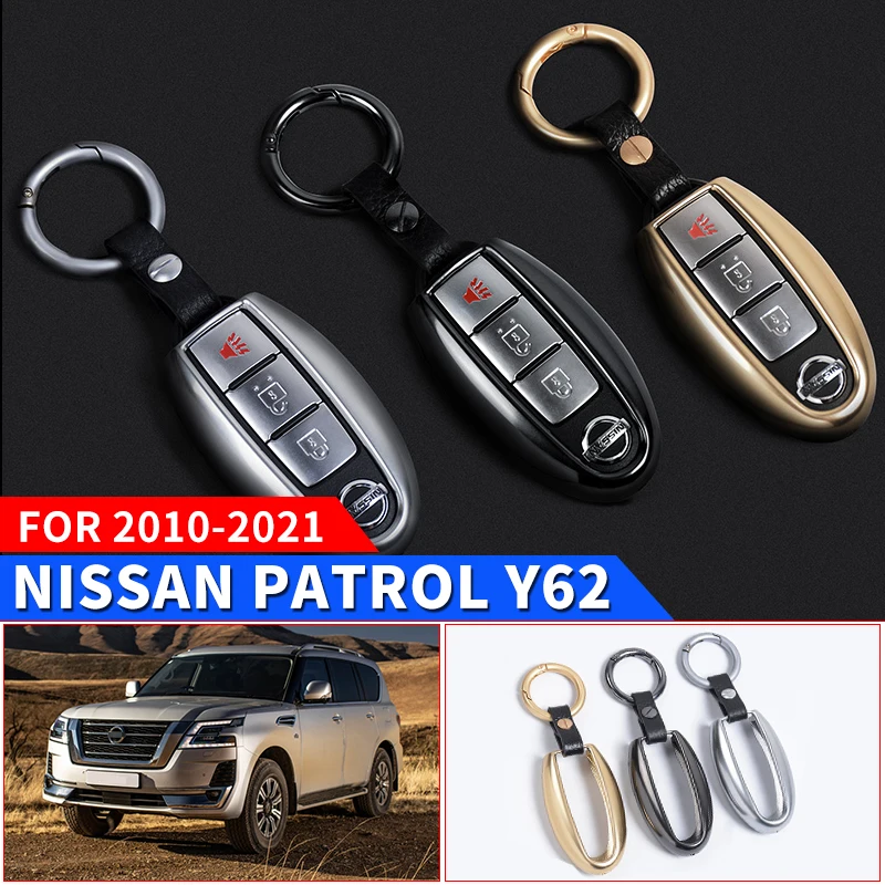 For 2010-2022 Nissan Patrol Y62 Modification Accessories Metal Protection Key Shell Modification Remote Control Key Leather Bag
For 2010-2022 Nissan Patrol Y62 Modification Accessories Metal Protection Key Shell Modification Remote Control Key Leather Bag