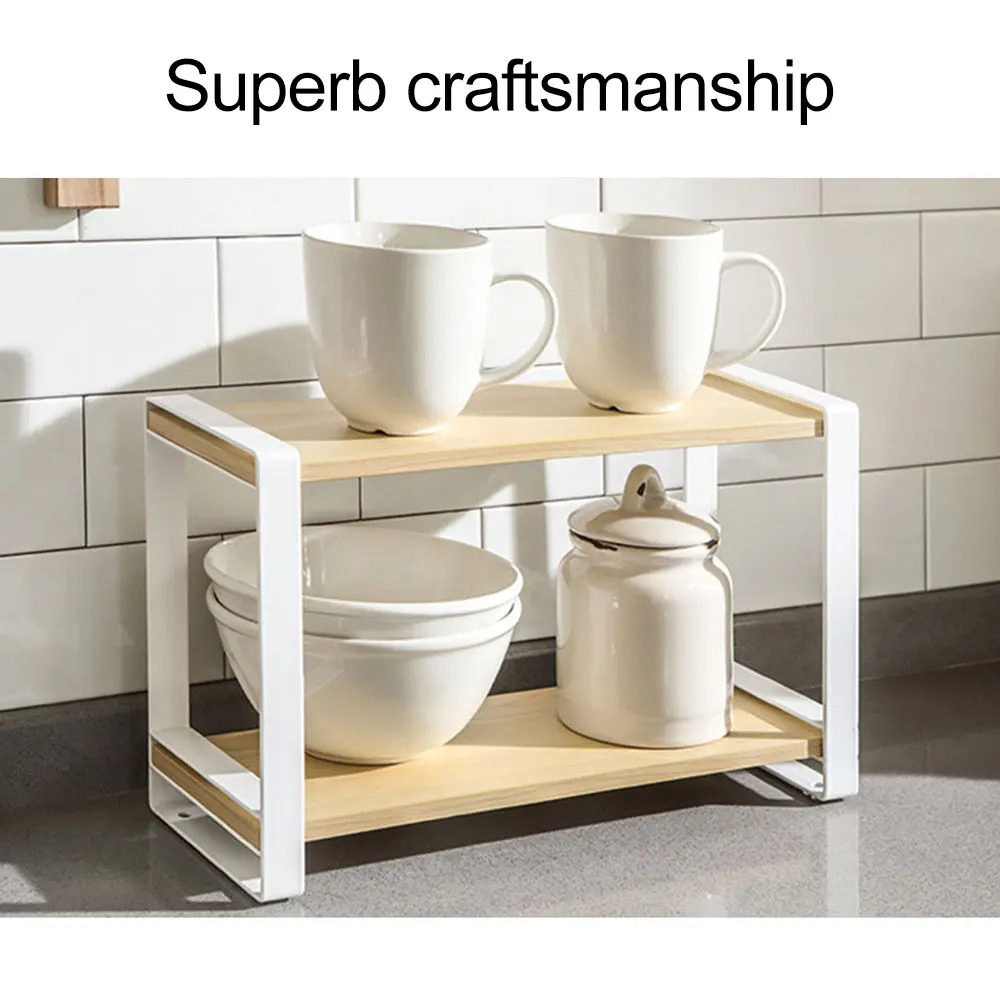 Double-layer Wooden Kitchen Utensils Rack Shelf Organizer Japanese Style Cosmetics Storage Rack Home Multi-function Wood Shelf
Double-layer Wooden Kitchen Utensils Rack Shelf Organizer Japanese Style Cosmetics Storage Rack Home Multi-function Wood Shelf