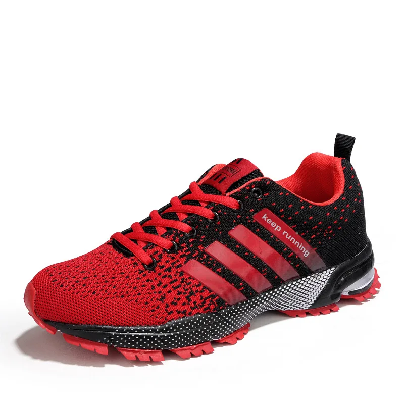 New 2021 Men Running Shoes Breathable Outdoor Sports Shoes Lightweight Sneakers for Women Comfortable Athletic Training Footwear
New 2021 Men Running Shoes Breathable Outdoor Sports Shoes Lightweight Sneakers for Women Comfortable Athletic Training Footwear