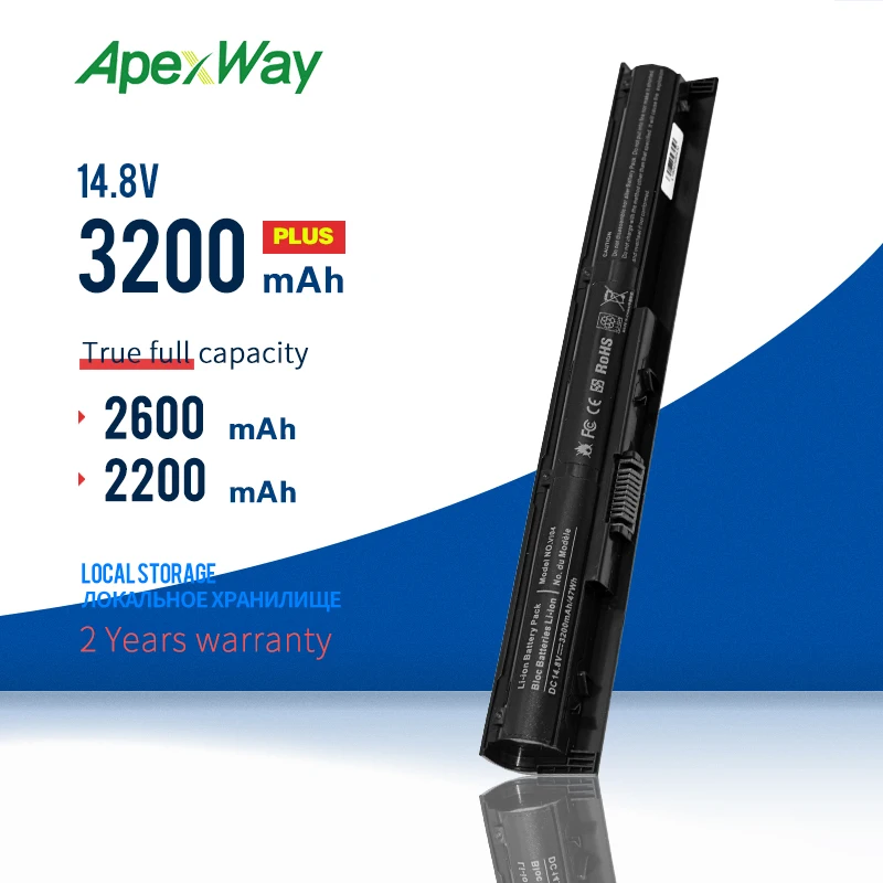 14.8V Laptop Battery VI04 For HP Pavilion 15-ab093tx 15-ab527TX 15-ab526TX 15-ab528TX 15-ab528TX TPN-Q141 TPN-Q142 756479-421
14.8V Laptop Battery VI04 For HP Pavilion 15-ab093tx 15-ab527TX 15-ab526TX 15-ab528TX 15-ab528TX TPN-Q141 TPN-Q142 756479-421