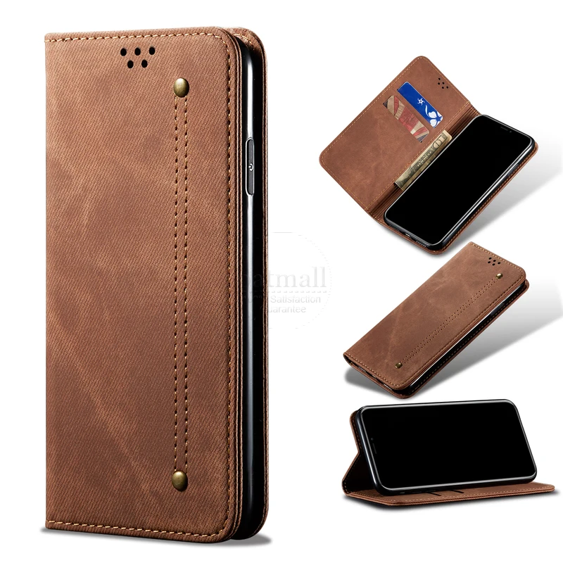 2021 Denim Leather Wallet Cases For Huawei Honor 9X lite Case Magnetic Book Closure Flip Cover For Honor 9X light Card Holder Fu
2021 Denim Leather Wallet Cases For Huawei Honor 9X lite Case Magnetic Book Closure Flip Cover For Honor 9X light Card Holder Fu