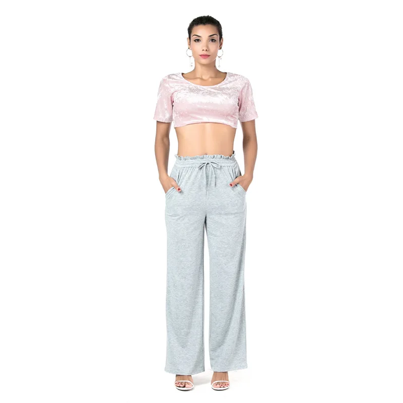 2021 the new leisure commute qiu dong the European and American black fungus and leisure trousers wide-legged pants sports pants
2021 the new leisure commute qiu dong the European and American black fungus and leisure trousers wide-legged pants sports pants
