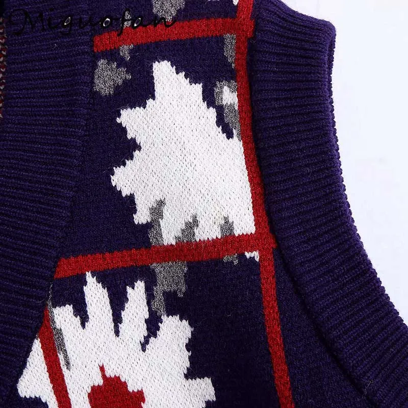 Miguofan Aesthetic Flowers Printing Sweater Vest for Women V Neck Ladies Za Knitted Pullovers Sleeveless Y2K Female Mujer 2021
Miguofan Aesthetic Flowers Printing Sweater Vest for Women V Neck Ladies Za Knitted Pullovers Sleeveless Y2K Female Mujer 2021