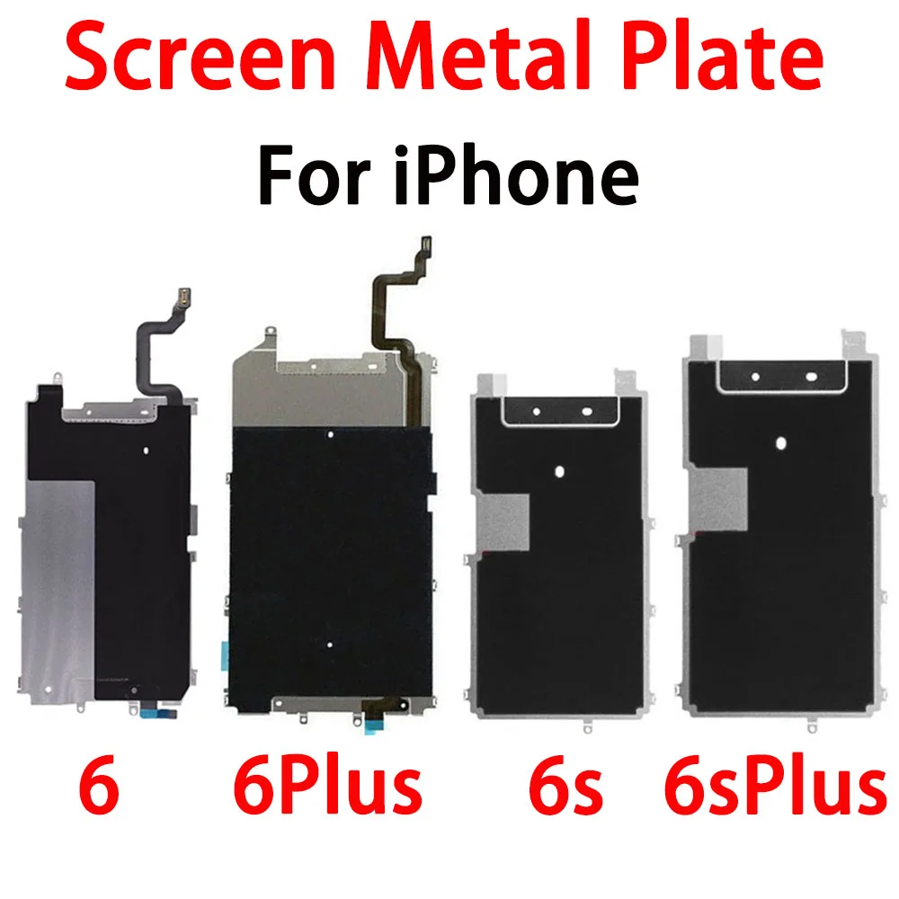 Screen Back Metal Plate With Heat Shield Replacement Part For iPhone 6 6Plus 6s 6sPlus
Screen Back Metal Plate With Heat Shield Replacement Part For iPhone 6 6Plus 6s 6sPlus