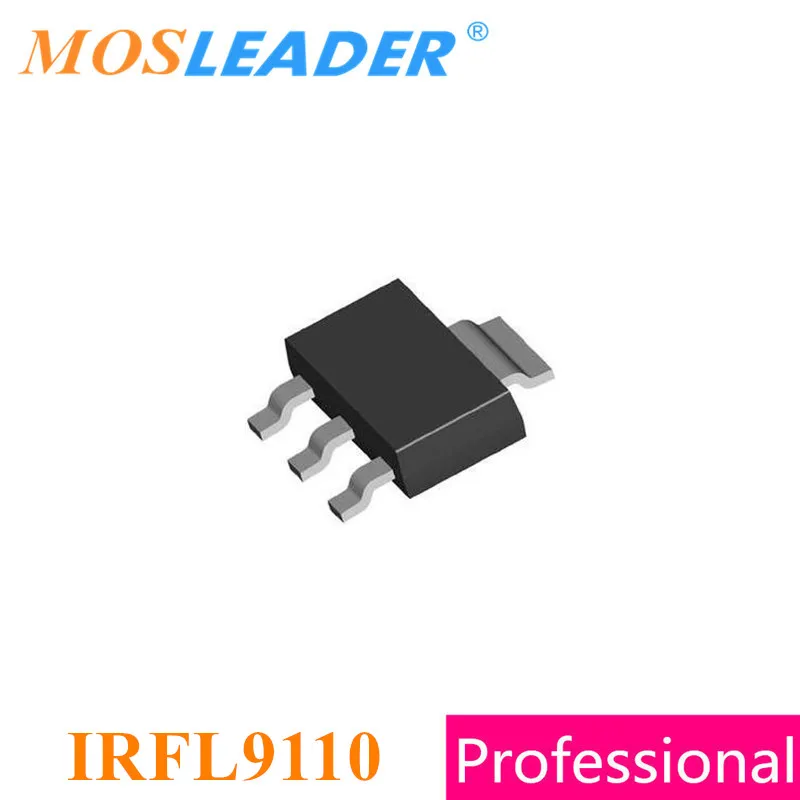 Mosleader IRFL9110 SOT223 100 шт. 1000 шт. IRFL9110TRPBF IRFL9110PBF IRFL9110TR P-Channel 100V 1.1A, сделано в Китае, высокое качество
Mosleader IRFL9110 SOT223 100 шт. 1000 шт. IRFL9110TRPBF IRFL9110PBF IRFL9110TR P-Channel 100V 1.1A, сделано в Китае, высокое качество