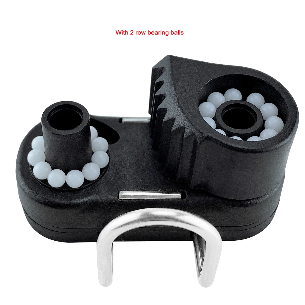 Composite 2 Row Matic Ball Bearing Cam Cleat with leading Ring Pilates Equipment Boat Fast Entry Rope Wire Fairlead sailboat
Composite 2 Row Matic Ball Bearing Cam Cleat with leading Ring Pilates Equipment Boat Fast Entry Rope Wire Fairlead sailboat