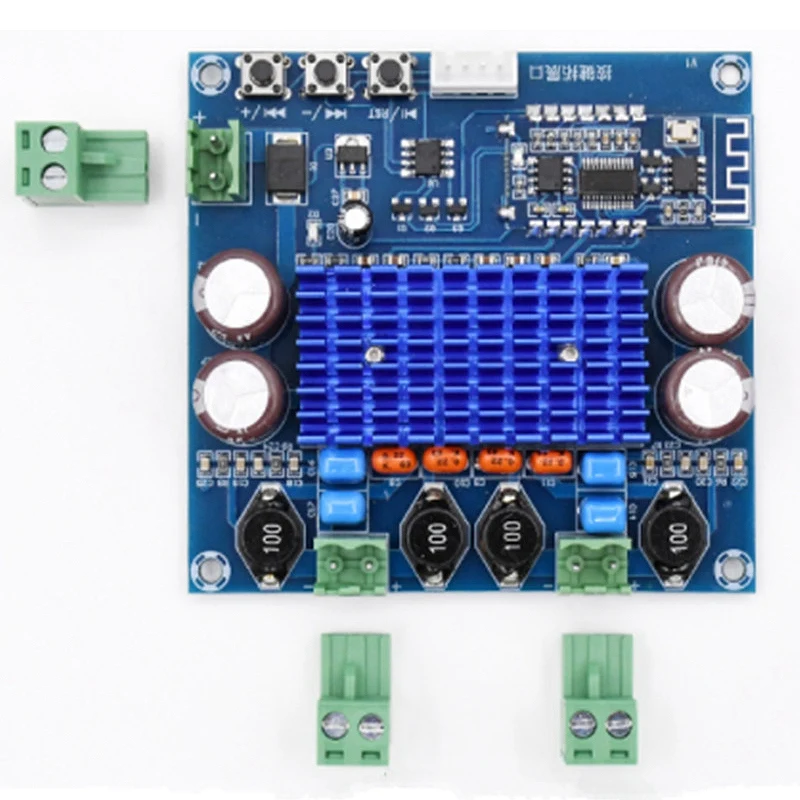 XH-A308 Digital Power Amplifier Board TPA3116D2 2X50W High-Power Dual-Channel Bluetooth Power Amplifier Board
XH-A308 Digital Power Amplifier Board TPA3116D2 2X50W High-Power Dual-Channel Bluetooth Power Amplifier Board