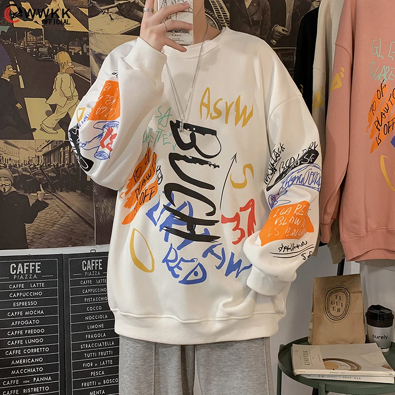 WWKK 2021 Harajuku Graffiti Hoodie Sweatshirt Men Women Hip Hop Pullover Hoodies Streetwear Casual Fashion Clothes 2021 Cotton
WWKK 2021 Harajuku Graffiti Hoodie Sweatshirt Men Women Hip Hop Pullover Hoodies Streetwear Casual Fashion Clothes 2021 Cotton