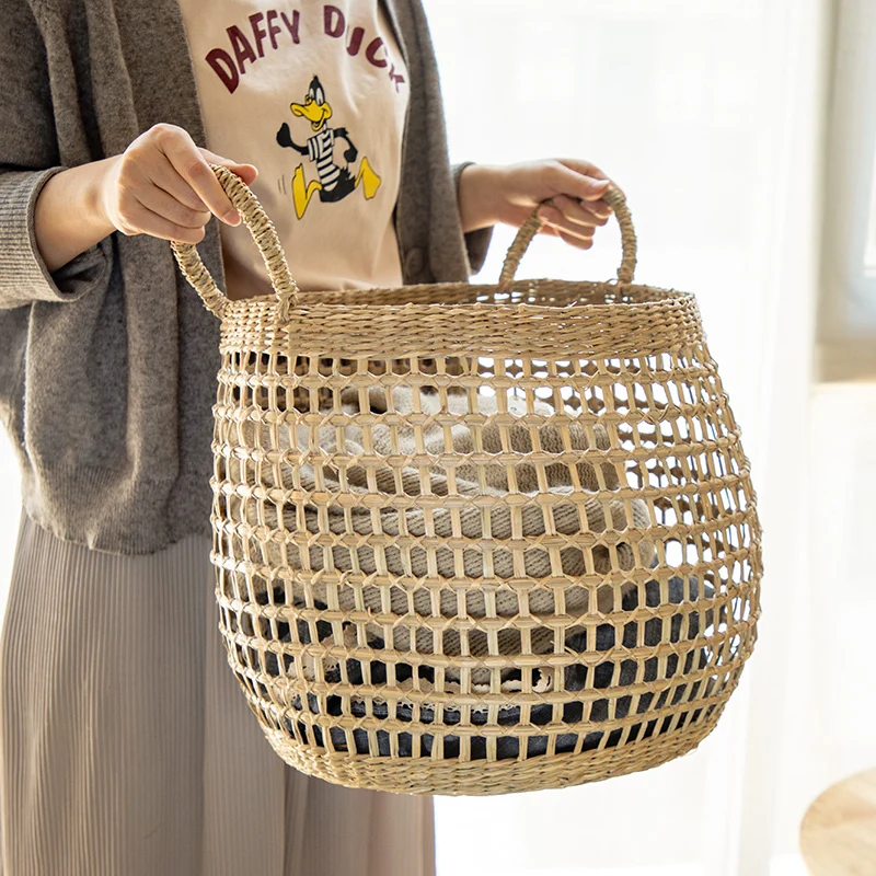 Straw Plaited Article Dirty Clothes Basket Rattan Plaited Articles Dirty Clothes Basket Dirty Clothes Accept Basket Seaweed 
Straw Plaited Article Dirty Clothes Basket Rattan Plaited Articles Dirty Clothes Basket Dirty Clothes Accept Basket Seaweed