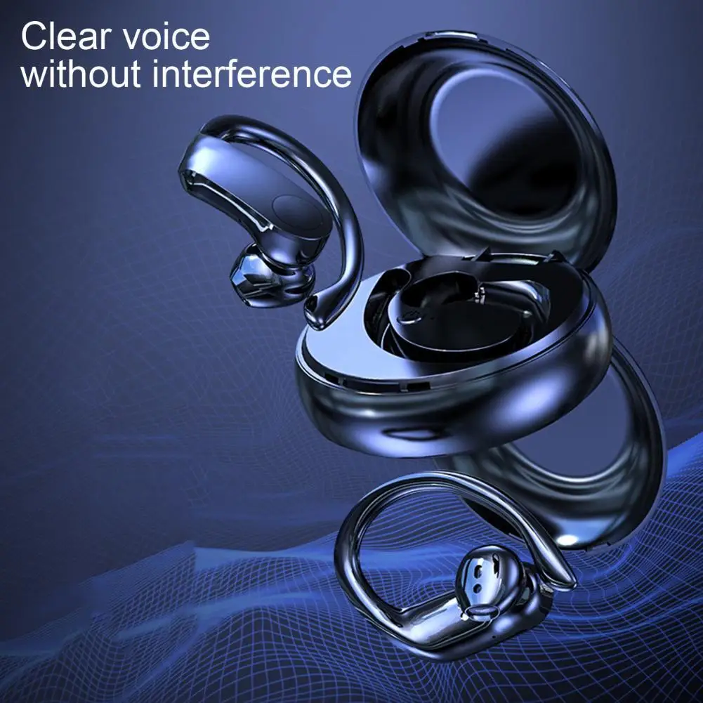 A15 Wireless Earphones Ear Hook Noise Reduction Bluetooth-compatible 5.0 Sports Music Gaming Headset for Mobile Phone
A15 Wireless Earphones Ear Hook Noise Reduction Bluetooth-compatible 5.0 Sports Music Gaming Headset for Mobile Phone