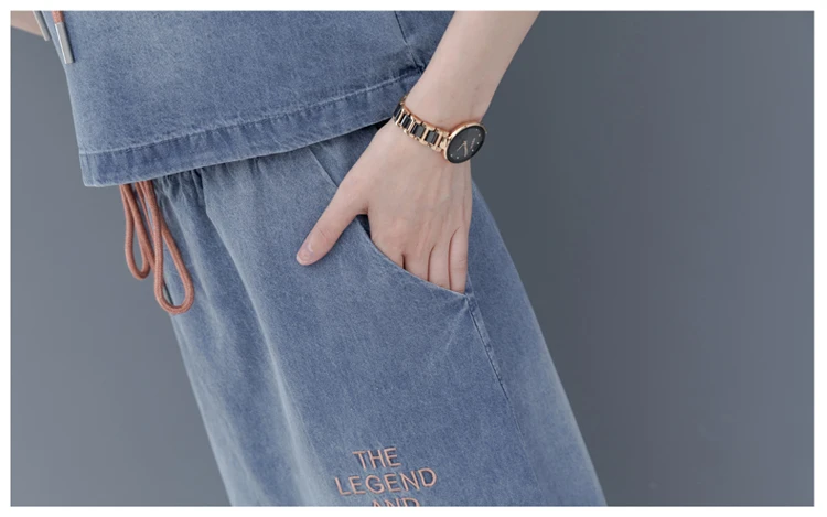 Denim Jean Suit For Women 2 Sets Clothing With Skirts Two Piece Set Top And Skirt Ensemble Femme Deux Pieces Women's Tracksuits
Denim Jean Suit For Women 2 Sets Clothing With Skirts Two Piece Set Top And Skirt Ensemble Femme Deux Pieces Women's Tracksuits