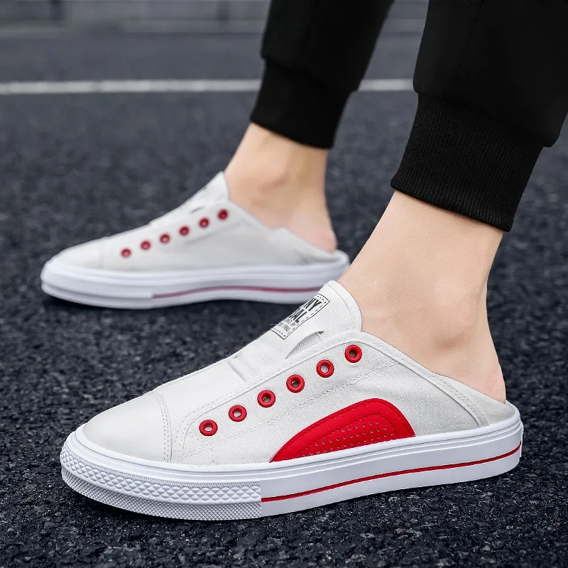 New men's shoes trendy shoes Korean version of simple versatile comfortable breathable canvas shoes men's casual lazy shoes
New men's shoes trendy shoes Korean version of simple versatile comfortable breathable canvas shoes men's casual lazy shoes
