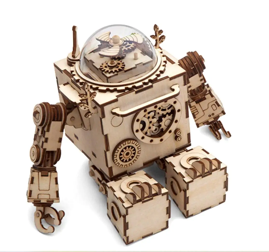 Robotime 3D Wooden Puzzle Robot Protective Creative Wooden Toys Assembly Toy Birthday Gift for Children Adult Free Shipping
Robotime 3D Wooden Puzzle Robot Protective Creative Wooden Toys Assembly Toy Birthday Gift for Children Adult Free Shipping