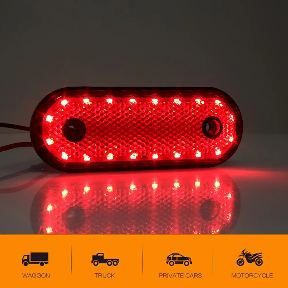 Автомобильный указатель поворота Трейлер задний светильник 20 светодиодный Mark