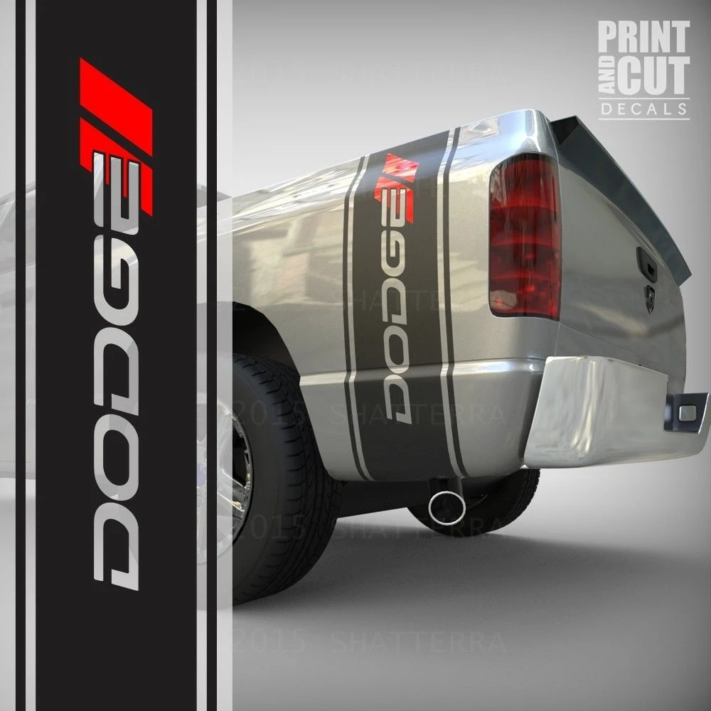 2 шт./1 пара Виниловая наклейка Dodge Ram 1500 2500 3500 | Автомобили и мотоциклы