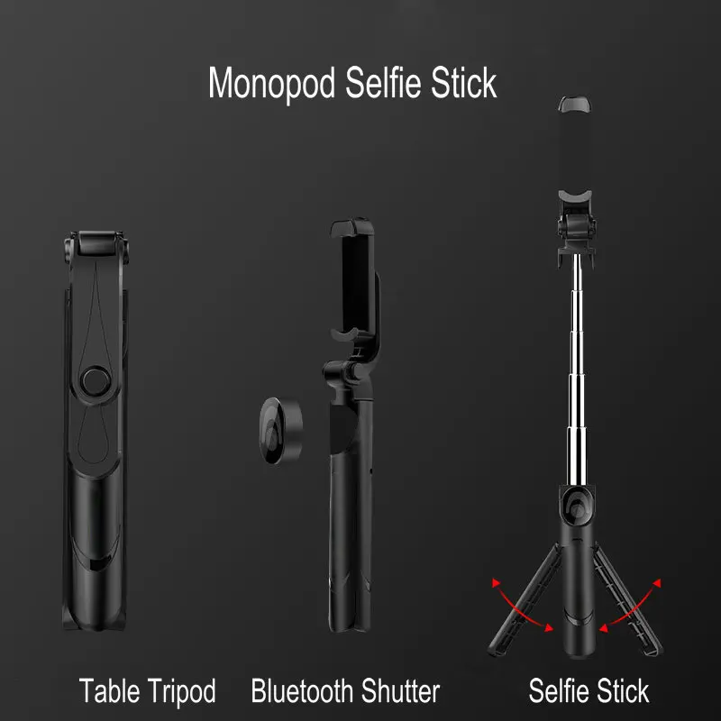 Newest 3 in 1 Foldable Selfie Stick Bluetooth Selfie Stick+Tripod+Bluetooth Shutter Remote Controller for Mobile Phone Stick
Newest 3 in 1 Foldable Selfie Stick Bluetooth Selfie Stick+Tripod+Bluetooth Shutter Remote Controller for Mobile Phone Stick