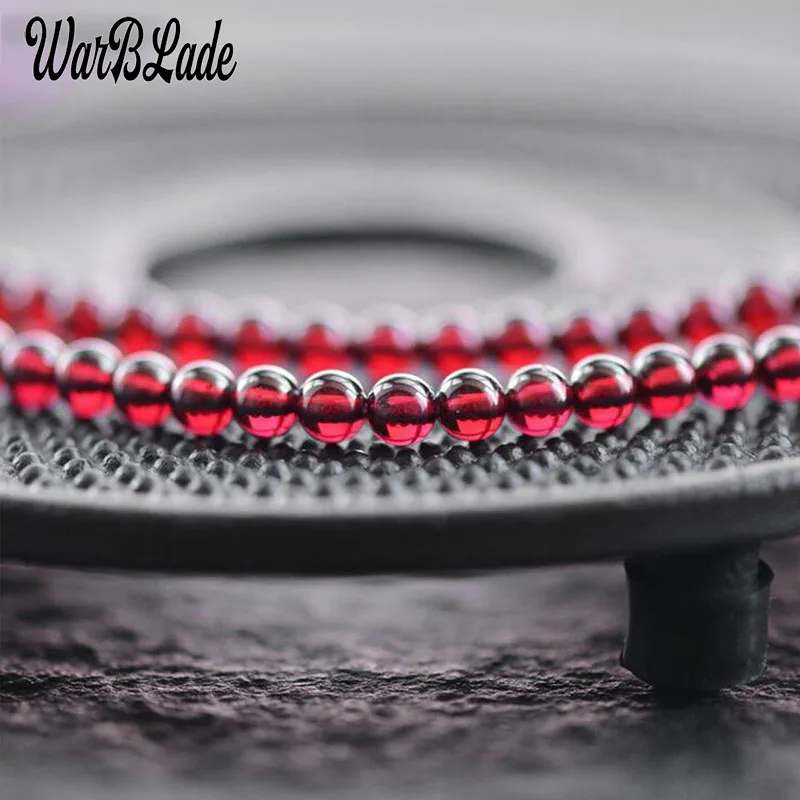WarBLade Natural Stone Red Garnet Beads Round Loose Beads 2MM 3mm 4mm 4.5mm 5mm 6mm 7mm For DIY Bracelet Jewelry Making
WarBLade Natural Stone Red Garnet Beads Round Loose Beads 2MM 3mm 4mm 4.5mm 5mm 6mm 7mm For DIY Bracelet Jewelry Making