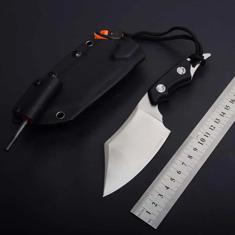 Military AX D2 Blade G10 Handle Tactical Camping Hunting Survival Pocket Utility EDC Tools Xmas Gift for Man Knifes
Military AX D2 Blade G10 Handle Tactical Camping Hunting Survival Pocket Utility EDC Tools Xmas Gift for Man Knifes