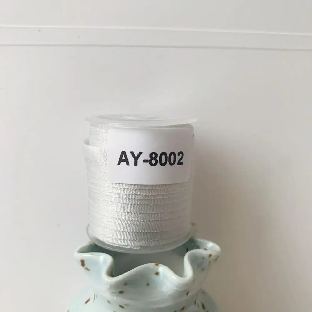 AY-8002 A Roll Wholesale 2mm-36mm 100% Pure Silk Embroidery Ribbons Handcraft Supply Double Faced Thin Taffeta Silk Ribbon
AY-8002 A Roll Wholesale 2mm-36mm 100% Pure Silk Embroidery Ribbons Handcraft Supply Double Faced Thin Taffeta Silk Ribbon